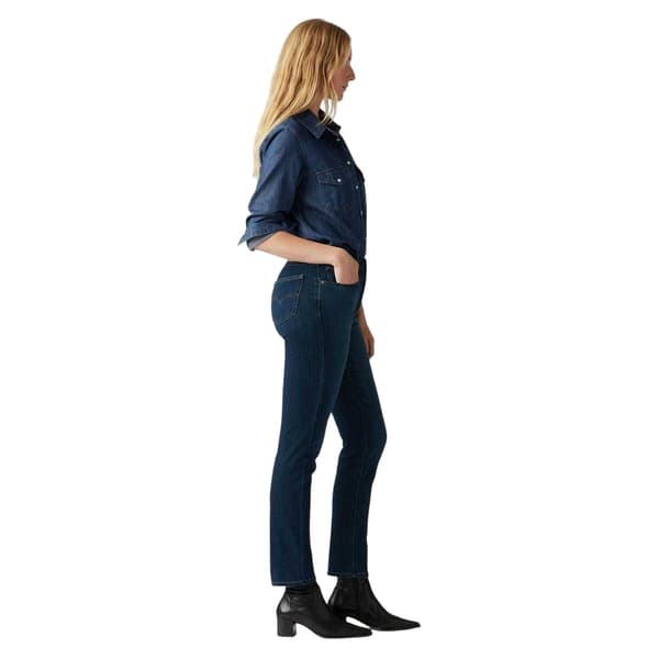 Levis Dam High Rise Straight Jeans