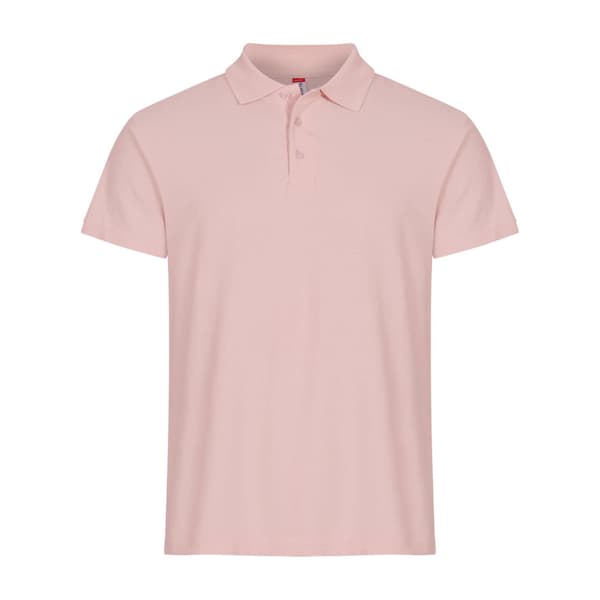 Clique Mens Basic Melange Polo Shirt