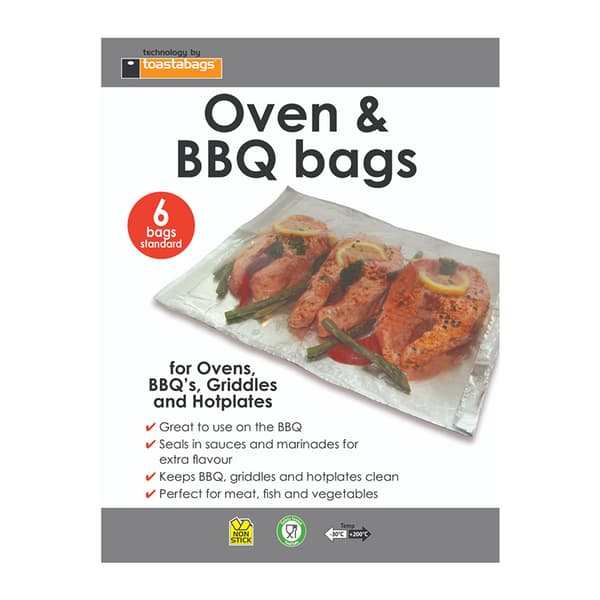 Toastabags Ugns- och grillpåsar Standard 6-pack