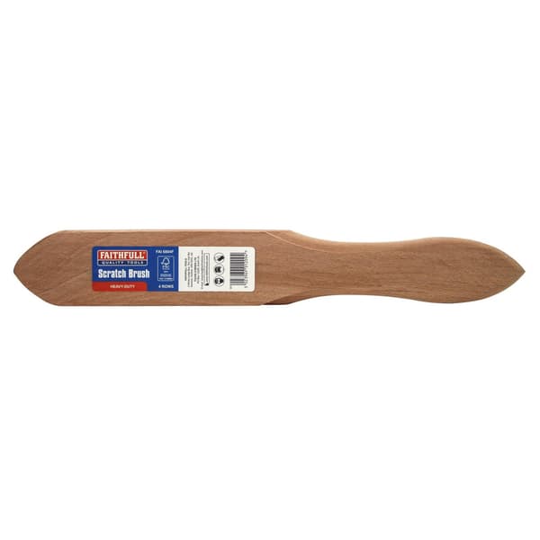 Faithfull Heavy-duty Scratch Brush