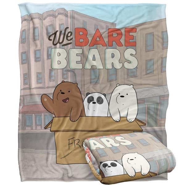 We Bare Bears Silky Baby Supersoft-peitto