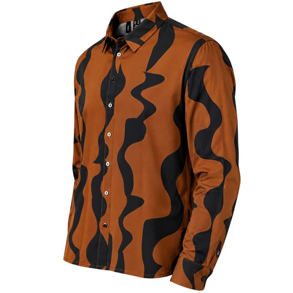 Vero Moda Dam Abstrakt Regular Skjorta