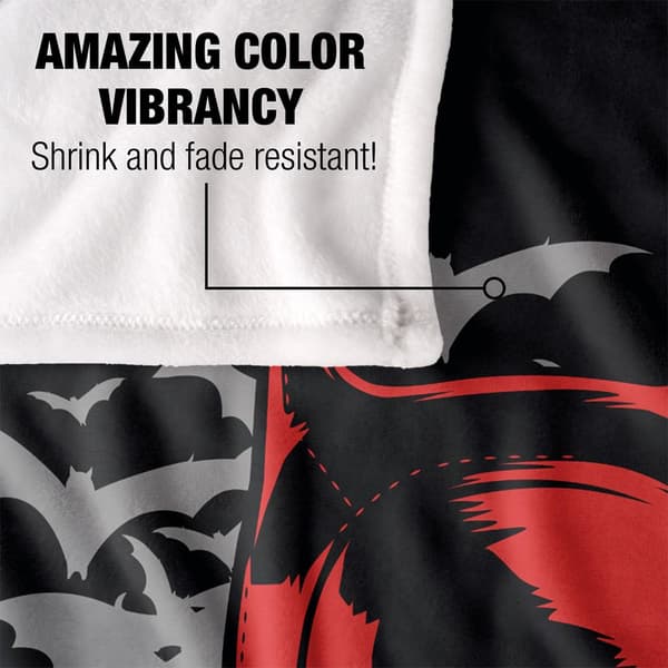 The Batman Cartoon Blanket