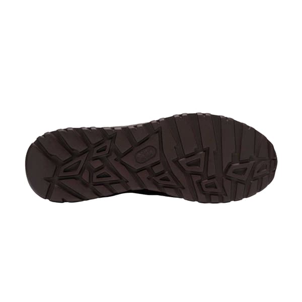 Clarks Mens Radwell Tie Leather Flat Trainers
