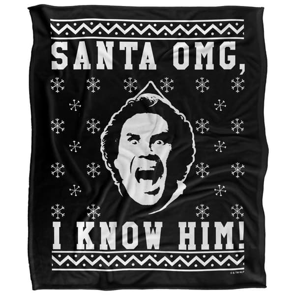 Elf I Know Him Throw