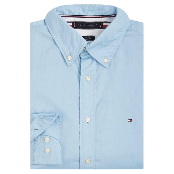 Tommy Hilfiger Herrskjorta Core Flex Poplin Långärmad