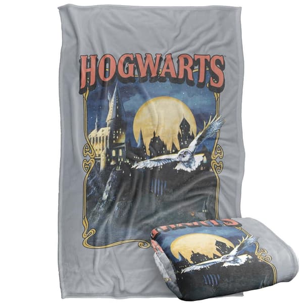 Harry Potter Hogwarts Poster Throw
