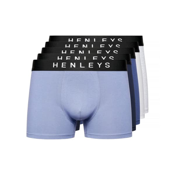 Henleys Herr Inkset Marl Boxershorts (5-pack)