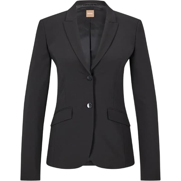 Boss Womens/Ladies Lapel Collar Slim Work Blazer
