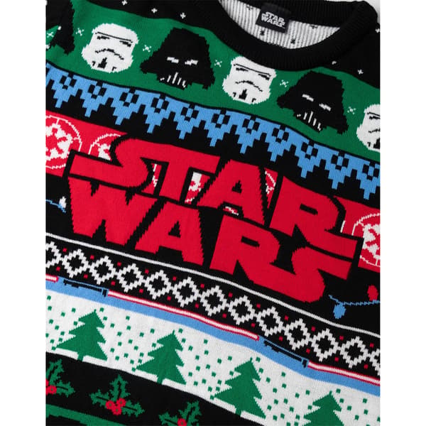 Star Wars Herr Logotyp Jultröja