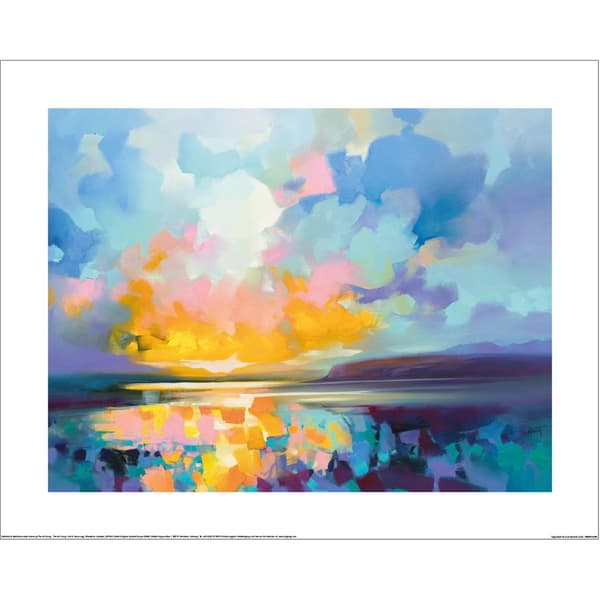 Scott Naismith Skye Blue Konsttryck