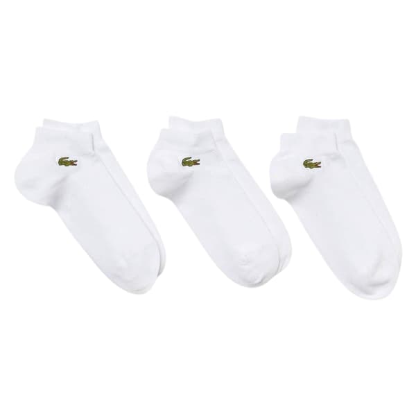 Lacoste Herrstrumpor med broderad logotyp (3-pack)