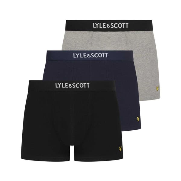 Lyle & Scott Herrkalsonger Devon (3-pack)