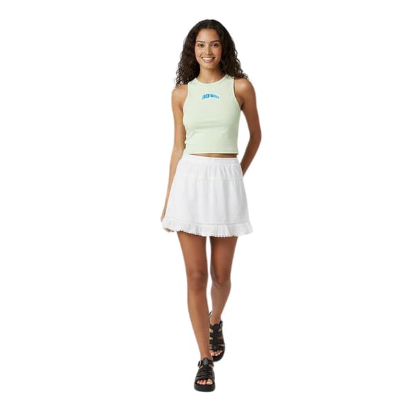 Jack Wills Dam/Kvinnor Croppad Linne