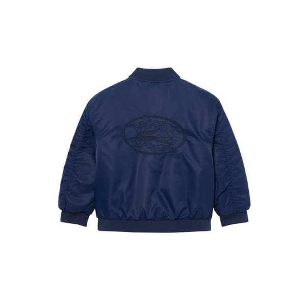 Lacoste Barn/Kids Broderad Logotyp Bomberjacka