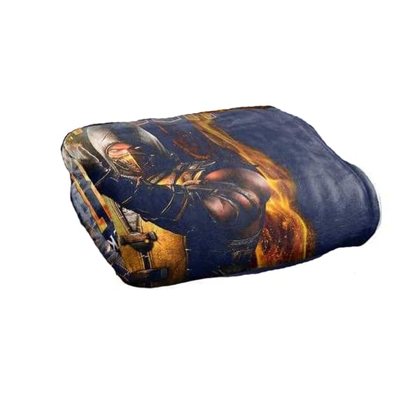 Mortal Kombat Scorpion Soft Touch Blanket