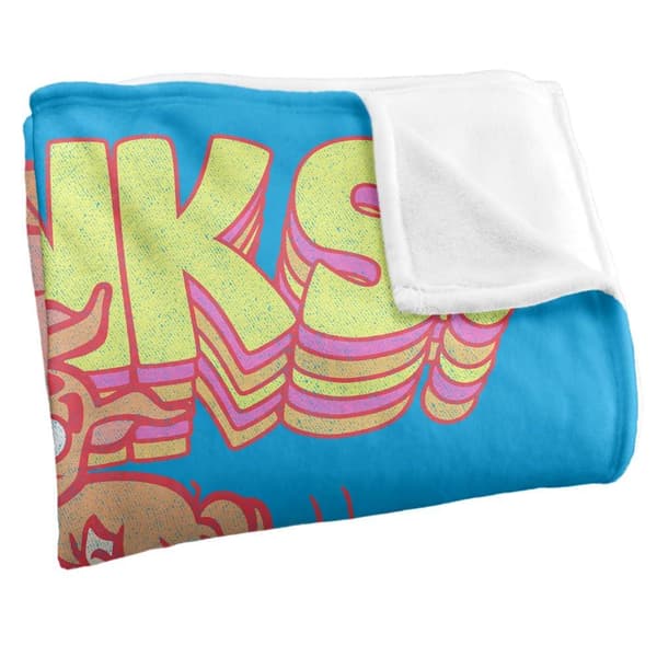 Scooby Doo Zoinks Repeat Print Soft Touch Blanket