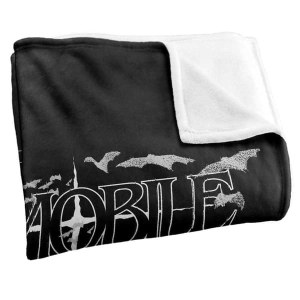 Batman Side Shots Batmobile Blanket