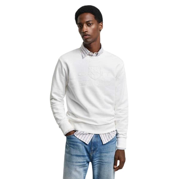 Gant Herr Tonal Logo Regular Sweatshirt