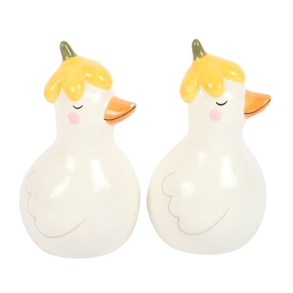 Something Different Daisy And Duck Salt- och Pepparströare