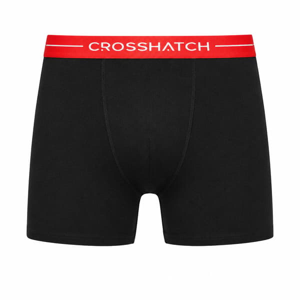 Crosshatch Herr Astral Logo Boxertrosor (12-pack)