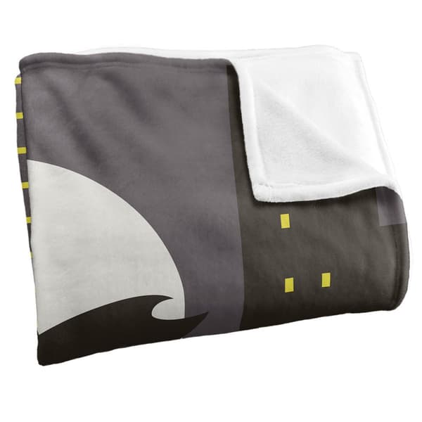 Batman City Silhouette Silky Soft Touch Blanket