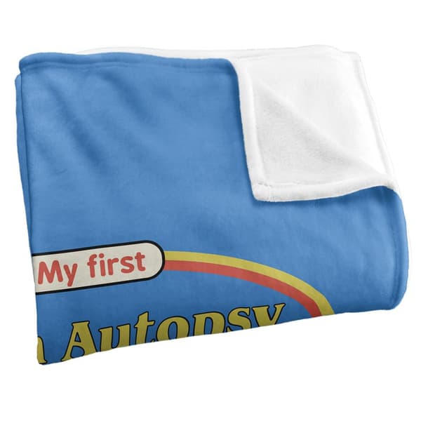 Steven Rhodes My First Alien Autopsy Soft Touch Blanket