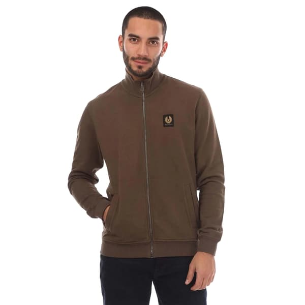 Belstaff Herr Fleece Full Zip Tröja
