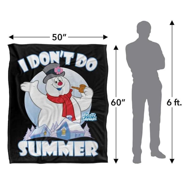 Frosty The Snowman I Don´t Do Summer Blanket