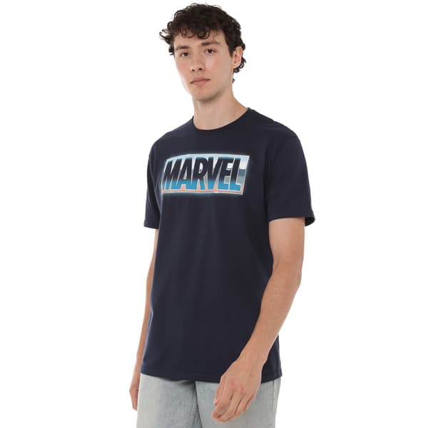 Marvel Herr Blå Stål T-shirt