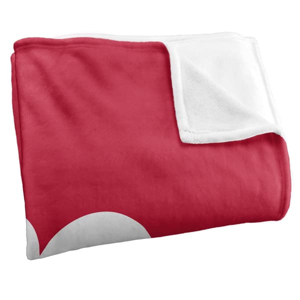 Sesame Street Face Elmo Blanket