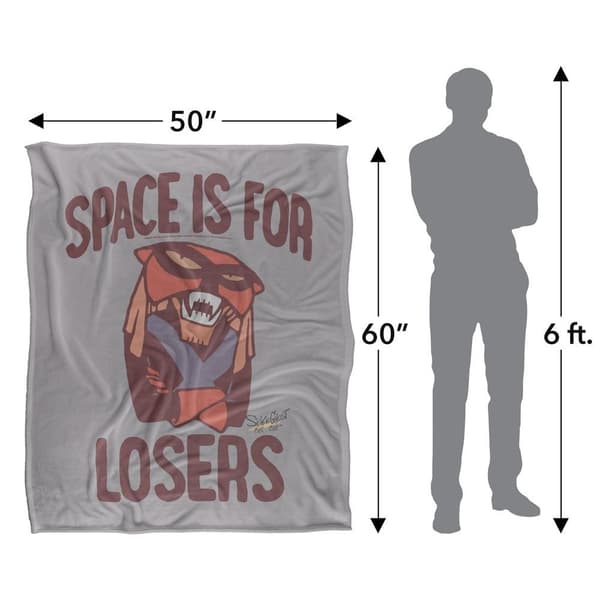 Space Ghost Space Is For Losers Silky Supersoft Peitto