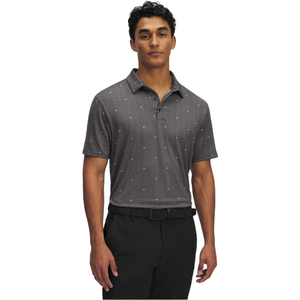 Under Armour Herr Pikétröja med tryck