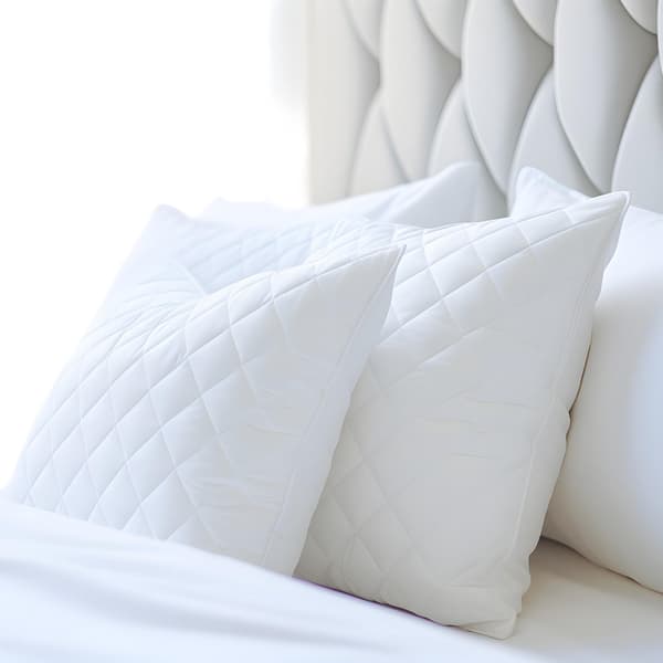 K Collection Quilted Pillow Protector (Pack of 2)