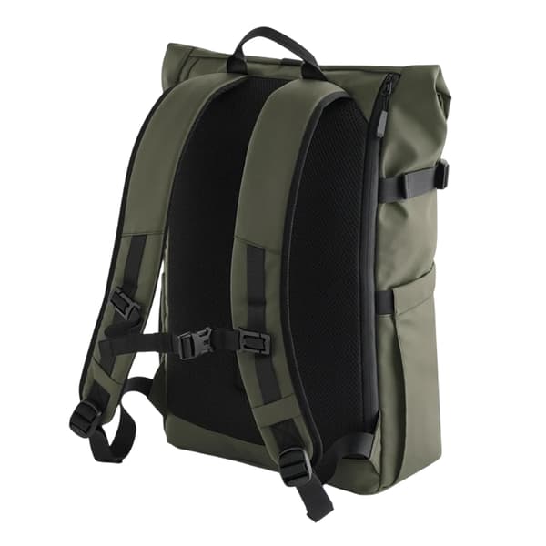 Bagbase Recycled Polyester Roll Up 25L Backpack