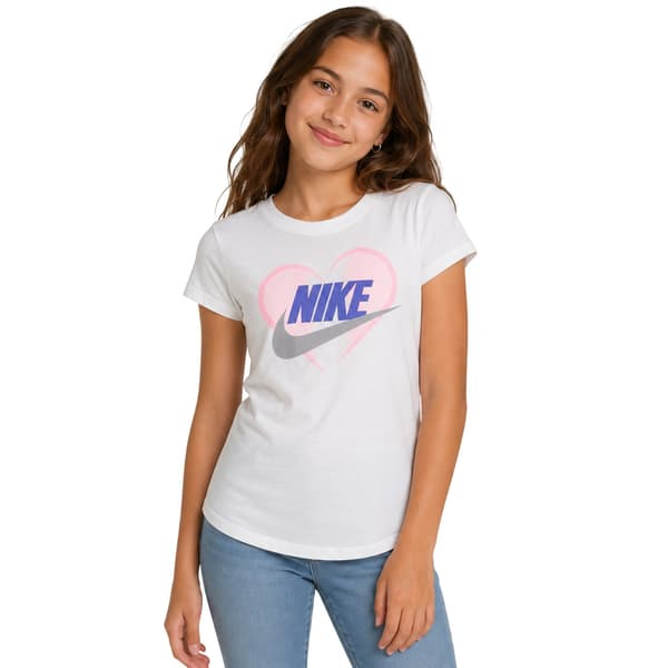 Nike Piger hjerte T-shirt