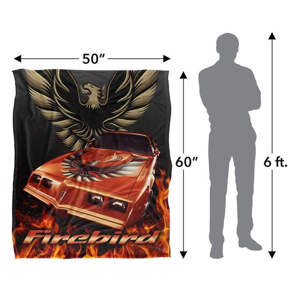 Pontiac Firebird Flames Blanket