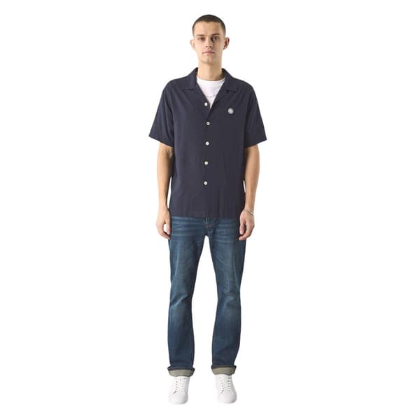 Pretty Green Herr Regular Kortärmad Skjorta