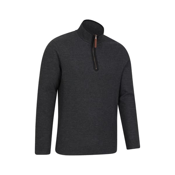 Mountain Warehouse Beta Kontrast Zip Tröja för Herr