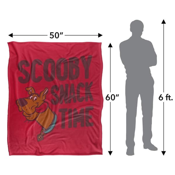 Scooby Doo Scooby Snack Time Blanket