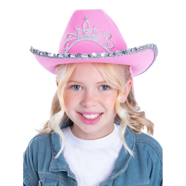 Smiffys Flickor Tiara Cowboyhatt