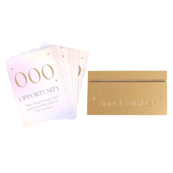 Something Different Angel Affirmation Number Cards With Stand