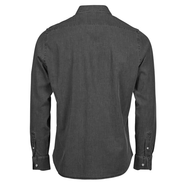Tee Jays Mens Plain Denim Shirt
