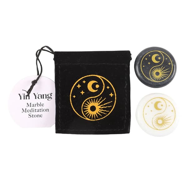 Something Different Yin Yang meditationssten (24-pack)