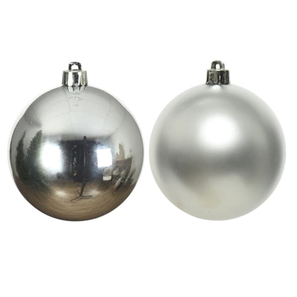 Kaemingk Shatterproof Plain Christmas Bauble (Pack of 6)
