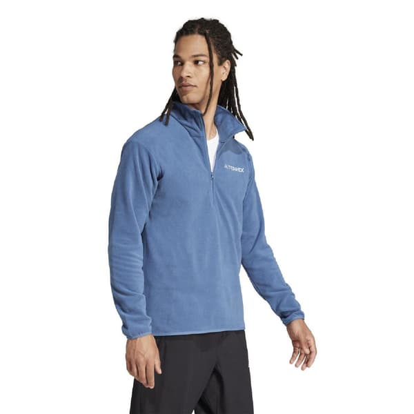 Adidas Mens Terrex Multi Essentials Half Zip Fleece Top