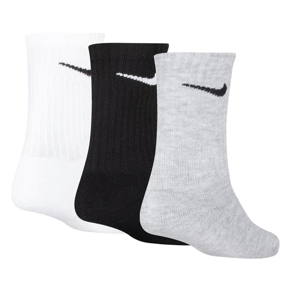 Nike Barn/Kids Logotyp Crew Strumpor (3-pack)