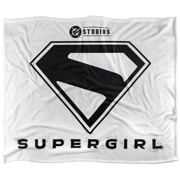 Supergirl 2026 Shield Soft Touch Blanket