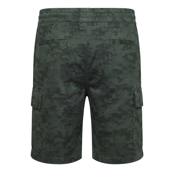 Crosshatch miesten Janscore-kuvioidut cargoshortsit