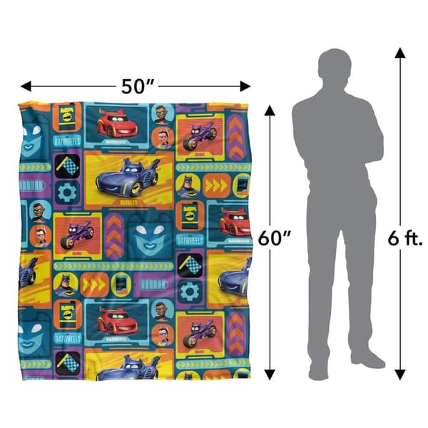 Batwheels Characters Blanket